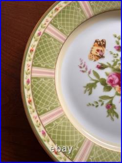 Set of 8 Royal Albert Seasons of Color Old Country Roses 2006 Spring Trellis
