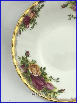 Set of 9 Royal Albert Old Country Roses Berry Fruit Sauce Bowls 5 1/4 Wide