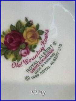 Stunning! VINTAGE ROYAL ALBERT Old Country Roses CHINTZ Large Teapot. Mint