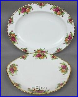 Superb Royal Albert Old Country Roses Dinner Service Set for 4. Cup plate teapot