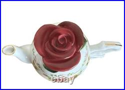 Tea For One Cup Set & Teapot Royal Albert Old Country Roses 28831-433 1962