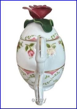Tea For One Cup Set & Teapot Royal Albert Old Country Roses 28831-433 1962
