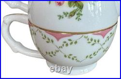 Tea For One Cup Set & Teapot Royal Albert Old Country Roses 28831-433 1962