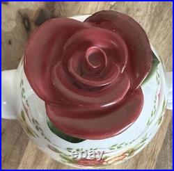 Tea For One Cup Set & Teapot Royal Albert Old Country Roses 28831-433 1962