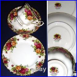 Vintage 1950-1960 Royal Albert Old Country Roses Tea Set/service Perfect