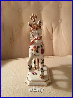 VINTAGE ROYAL ALBERT OLD COUNTRY ROSES CAROUSEL HORSE FIGURINE-Signed-#410/2000