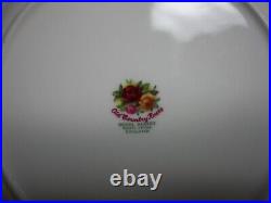 VTG 1962 ROYAL ALBERT Old Country Roses Bone China Salad Plates 8 Set of 13