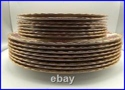 VTG 46 Piece Royal Albert Old Country Roses English Bone China Dish Set