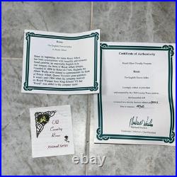 VTG Royal Albert Old Country Rose Porcelain Doll Rosie English Flower 4905/5000