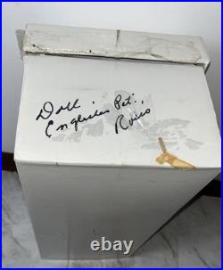 VTG Royal Albert Old Country Rose Porcelain Doll Rosie English Flower 4905/5000