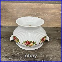 VTG Royal Albert Old Country Roses 3 Qt Soup Tureen With Ladle In Original Box