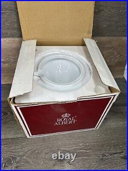 VTG Royal Albert Old Country Roses 3 Qt Soup Tureen With Ladle In Original Box