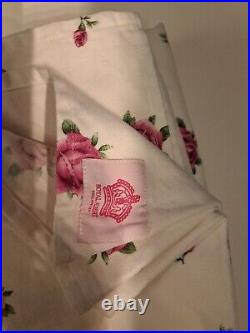 VTG Royal Albert Old Country Roses Tablecloth 68 X 84 EUC HTF