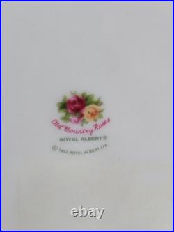 Vintage 1962 RARE Royal Albert Old Country Roses Light Up Church Chapel HTF
