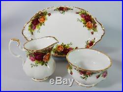 Vintage 1962 Royal Albert Old Country Roses 15pc Coffee Set Cup Saucer England