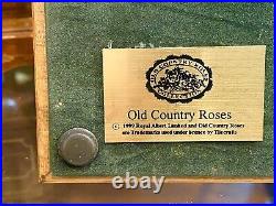 Vintage 1999 Royal Albert Old Country Roses Wood Serving Tray 15 x 9. New In Box
