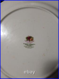 Vintage 1999 Royal Alberts Old Country Roses-17 Piece Set dinnerware