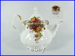 Vintage Original 1962 Royal Albert Old Country Roses Large 6-8 Cup Teapot Pot