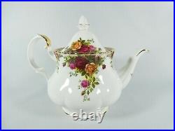Vintage Original 1962 Royal Albert Old Country Roses Large 6-8 Cup Teapot Pot