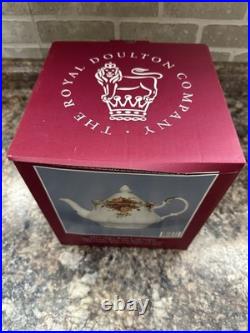 Vintage Royal Albert Bone China Old Country Roses Tea Pot withTop