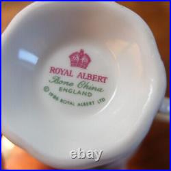 Vintage Royal Albert Celebration Old Country Roses Gardens Tea Cup Saucer