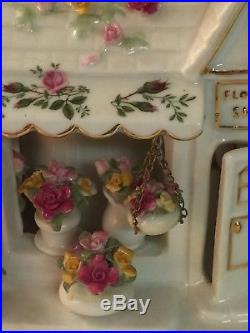 Vintage Royal Albert OLD COUNTRY ROSES Flower Shop Votive Candle Light EC No Box
