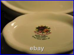 Vintage Royal Albert Old Country Rose Gravy Boat With Underplate