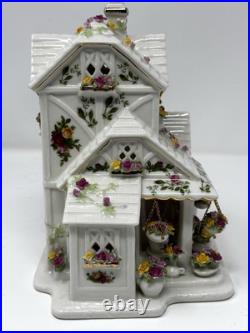 Vintage Royal Albert Old Country Rose Porcelain Flower Shoppe