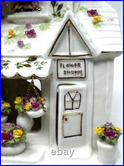 Vintage Royal Albert Old Country Rose Porcelain Flower Shoppe