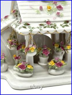 Vintage Royal Albert Old Country Rose Porcelain Flower Shoppe