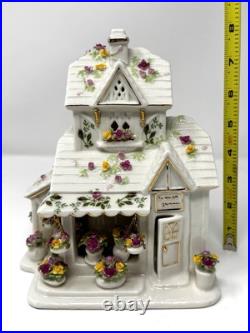 Vintage Royal Albert Old Country Rose Porcelain Flower Shoppe