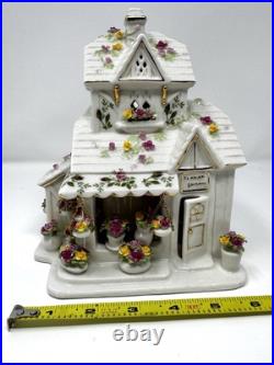 Vintage Royal Albert Old Country Rose Porcelain Flower Shoppe