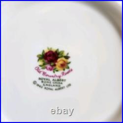 Vintage Royal Albert Old Country Roses 1962 (22pieces) Set of 4 Great Condition
