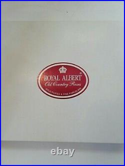 Vintage Royal Albert Old Country Roses-1992 Cake Server & 6 Cake Forks Boxed