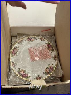 Vintage Royal Albert Old Country Roses 20pc Bone China Dinner Set England 1962