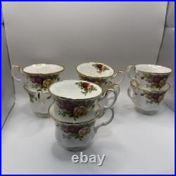 Vintage Royal Albert Old Country Roses 32pc Set Made in England Near Mint