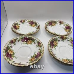 Vintage Royal Albert Old Country Roses 32pc Set Made in England Near Mint