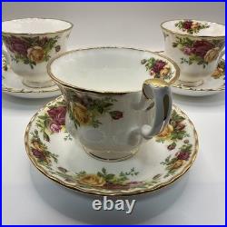 Vintage Royal Albert Old Country Roses 32pc Set Made in England Near Mint