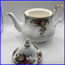 Vintage Royal Albert Old Country Roses 32pc Set Made in England Near Mint