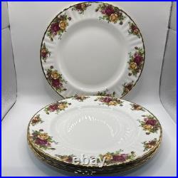 Vintage Royal Albert Old Country Roses 32pc Set Made in England Near Mint
