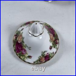 Vintage Royal Albert Old Country Roses 6-Cup Teapot with Original Box 1996