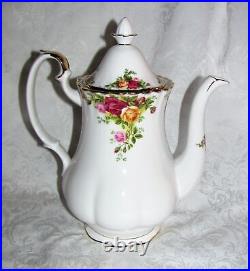 Vintage Royal Albert Old Country Roses Coffee Pot