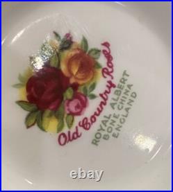 Vintage Royal Albert Old Country Roses Eight Cereal Bowls. Mint