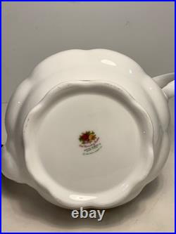 Vintage Royal Albert Old Country Roses England Teapot 8.5 in