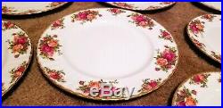 Vintage Royal Albert Old Country Roses Fine Bone China Set 51 Pieces