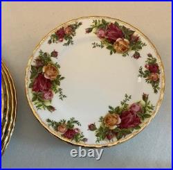 Vintage Royal Albert Old Country Roses Four 5 Piece Place Settings- 20 Pieces