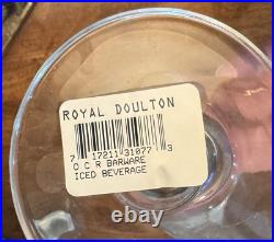 Vintage Royal Albert Old Country Roses Iced Beverage Glasses NIB