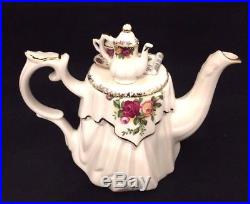 Vintage Royal Albert Old Country Roses Morning Tea Collector's Teapot
