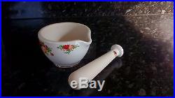 Vintage Royal Albert Old Country Roses Pestle & Mortar EXTREMELY RARE
