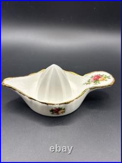 Vintage Royal Albert Old Country Roses Small Juicer Rare HTF